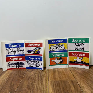 シュプリーム(Supreme)のsupreme ステッカー　雑誌付録(ファッション)