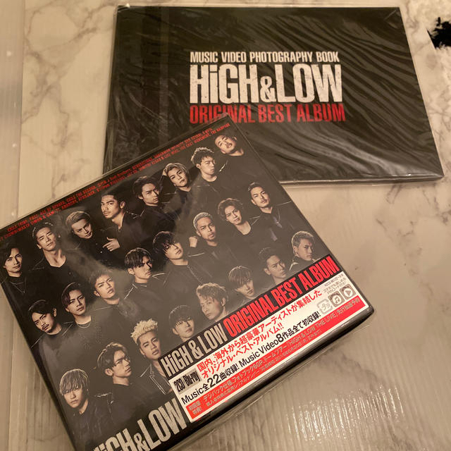 EXILE TRIBE(エグザイル トライブ)のHiGH ＆ LOW ORIGINAL BEST ALBUM（Blu-ray付） エンタメ/ホビーのCD(ポップス/ロック(邦楽))の商品写真