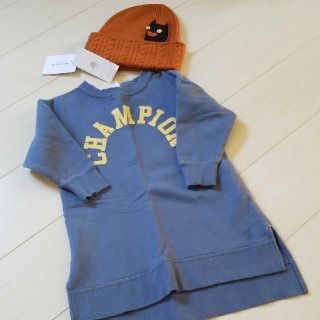 ユナイテッドアローズグリーンレーベルリラクシング(UNITED ARROWS green label relaxing)の専用出品です　1回着用　Champion　スウェット　ワンピース(ワンピース)