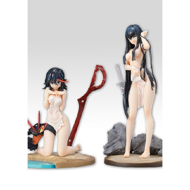 HobbyJAPAN(ホビージャパン)のAMAKUNI キルラキル 流子 ＆ 皐月 温泉 三昧 姉妹セット フィギュア エンタメ/ホビーのフィギュア(アニメ/ゲーム)の商品写真