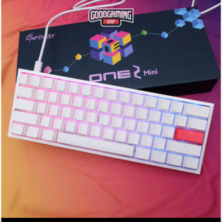 【美品】Ducky One 2 Mini Pure White RGB 60%(PC周辺機器)