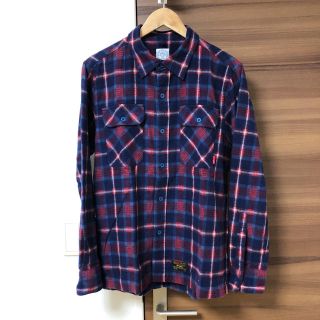 ダブルタップス(W)taps)のWTAPS VATOS L/S 01 RED Mサイズ 15A/W 20A/W(シャツ)