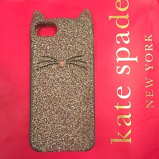 ケイトスペードニューヨーク(kate spade new york)のkatespade5/5sにゃんこケース(iPhoneケース)