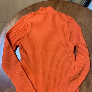 エイチアンドエイチ(H&H)のH&M オレンジタートルネックニット(ニット/セーター)