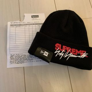 シュプリーム(Supreme)のsupreme Yohji Yamamoto new era ビーニー(ニット帽/ビーニー)