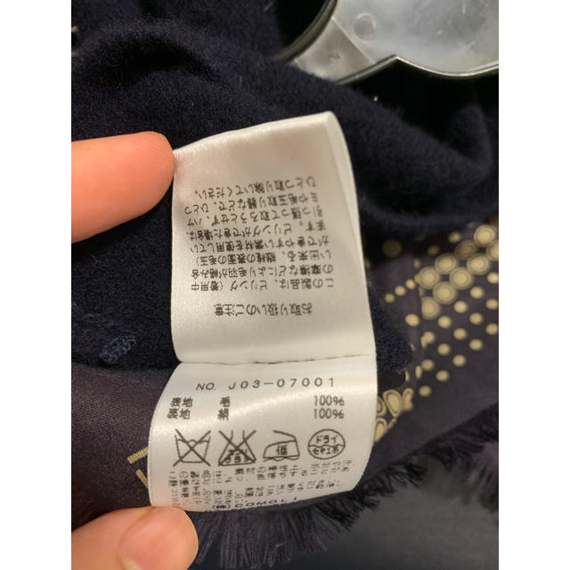 COMOLI - comoli シルクドットマフラー ストール コモリの通販 COMOLI - comoli シルクドットマフラー ストール コモリの通販