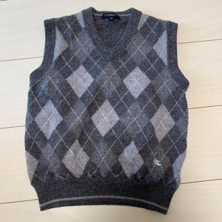 バーバリー(BURBERRY)のバーバリー120-130ベスト　美品(ニット)