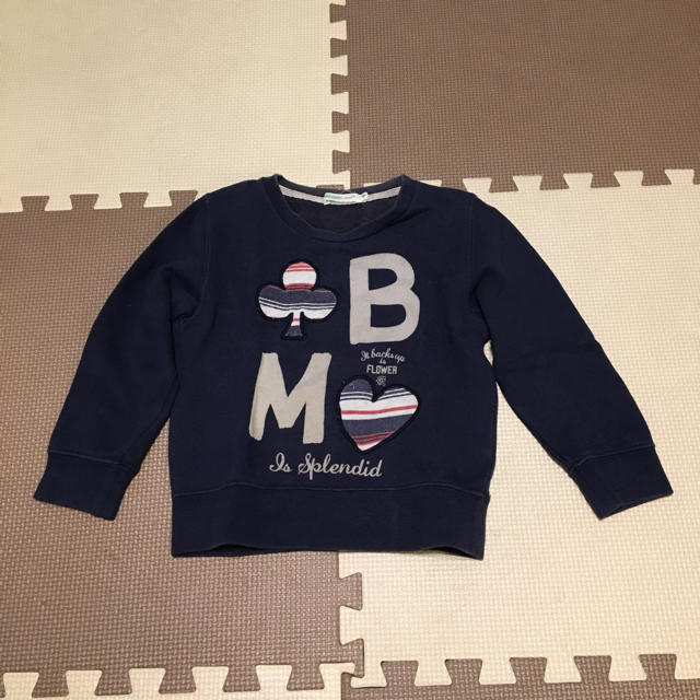 BEAMS(ビームス)のビームス  トレーナー　90 キッズ/ベビー/マタニティのキッズ服男の子用(90cm~)(Tシャツ/カットソー)の商品写真