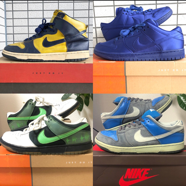 NIKE(ナイキ)の3足セット NIKE DUNK LOW ダンク AJ1 off-white メンズの靴/シューズ(スニーカー)の商品写真