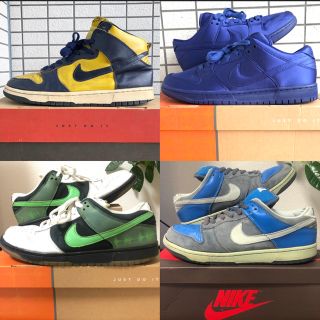 ナイキ(NIKE)の3足セット NIKE DUNK LOW ダンク AJ1 off-white(スニーカー)