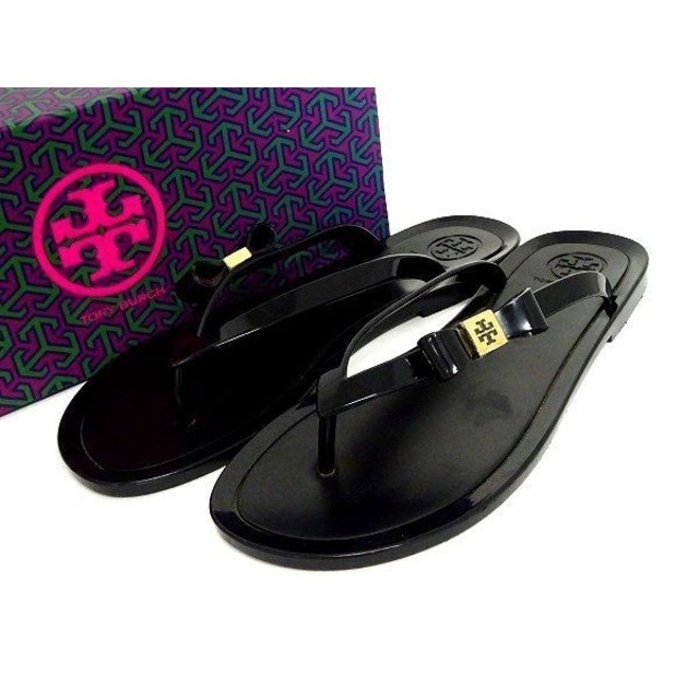 Tory Burch(トリーバーチ)の値下げ❗ 美　品！ Tory Burch トリービーチ サンダル レディースの靴/シューズ(ビーチサンダル)の商品写真