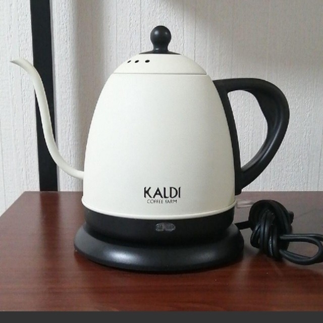 KALDI(カルディ)の電気ケトル　カルディ　KALDI インテリア/住まい/日用品の日用品/生活雑貨/旅行(日用品/生活雑貨)の商品写真