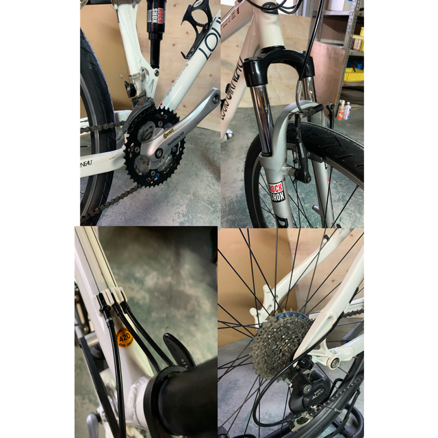 LOUIS GARNEAU(ルイガノ)のルイガノ　MTB フルサス　26インチ　3×8速 スポーツ/アウトドアの自転車(自転車本体)の商品写真