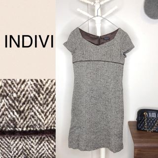 インディヴィ(INDIVI)のワンピース⭐︎ インディヴィ⭐︎(ひざ丈ワンピース)