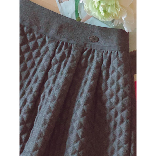 極美品！FOXEY Skirt(Diagonal ウール　40 Rene