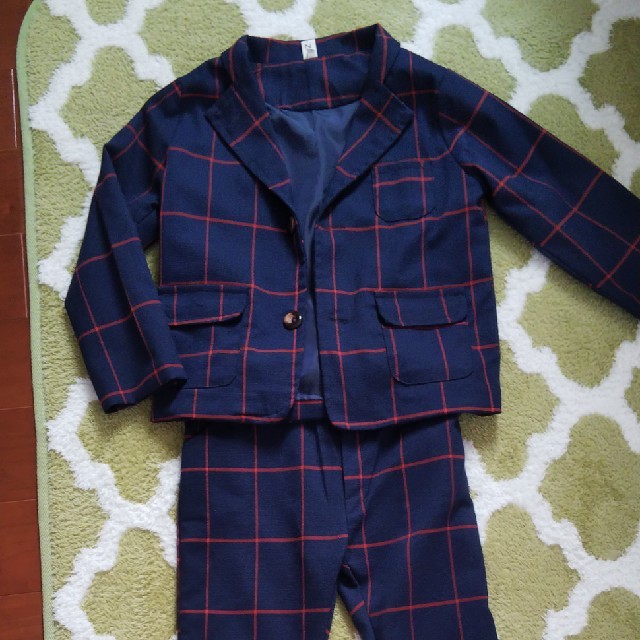 専用😊セットアップ　キッズ キッズ/ベビー/マタニティのキッズ服男の子用(90cm~)(ドレス/フォーマル)の商品写真