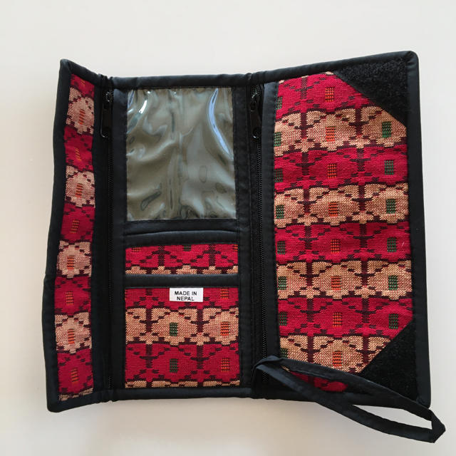 ネパール製✴︎布製ウォレット レディースのファッション小物(財布)の商品写真