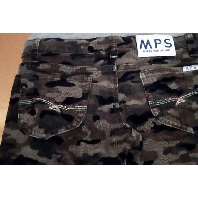 MPS(エムピーエス)のMPS 迷彩柄パンツ　コーデュロイ キッズ/ベビー/マタニティのキッズ服男の子用(90cm~)(パンツ/スパッツ)の商品写真