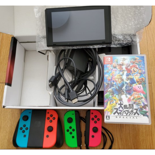 Nintendo Switch・大乱闘スマッシュブラザーズ・JoyCon(家庭用ゲーム機本体)