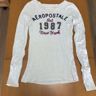 エアロポステール(AEROPOSTALE)のエアロポステル 長袖Tシャツ Sサイズ レディース(Tシャツ(長袖/七分))