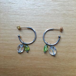 エテ(ete)のete☆天然石チャームのピアス(ピアス)