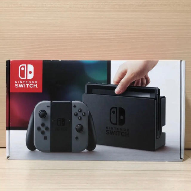 新到着 【新品、未開封】Nintendo switch 本体 グレー 黒 ブラック 