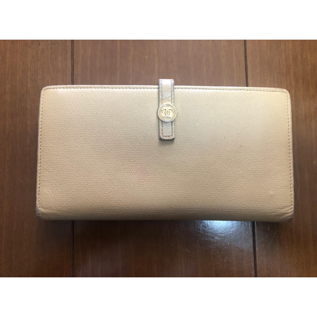 くすみ水色 シャネル 長財布 ベージュ - 通販 - founder-square.com