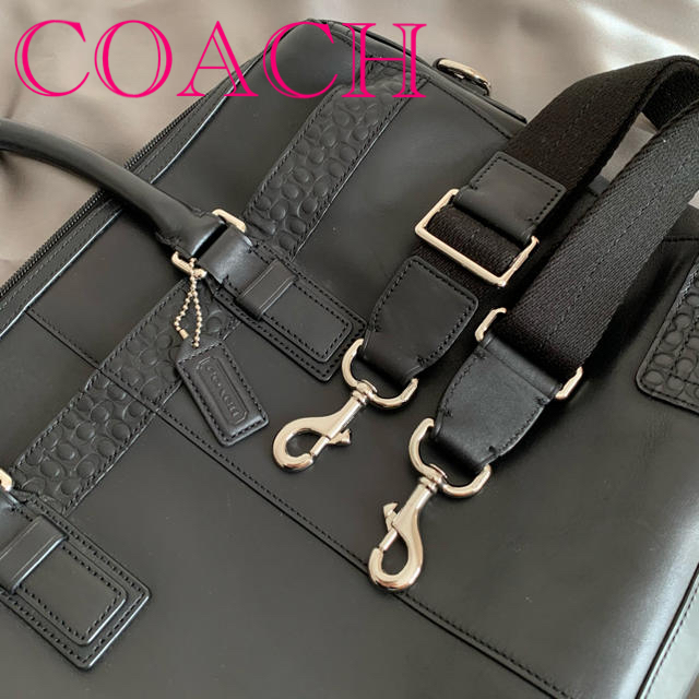 ⭐️美品⭐️COACH コーチ⭐️オールレザー　ブリーフケース　シグネチャー