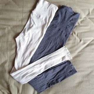 ユニクロ(UNIQLO)のマタニティ　レギンス　2本セット(マタニティタイツ/レギンス)