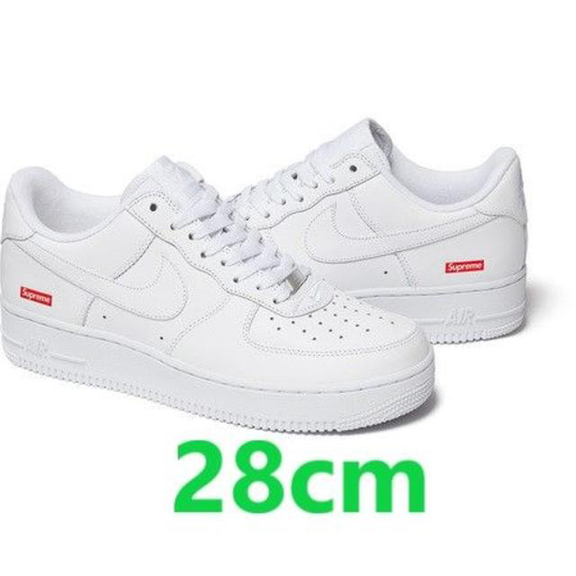 28㎝ Supreme Nike Air Force 1 Low White 白