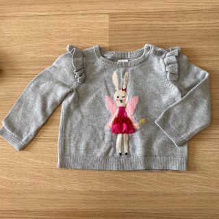 ベビーギャップ(babyGAP)のbabyGAP  長袖ニット　女の子(ニット/セーター)