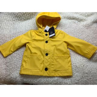 ベビーギャップ(babyGAP)の新品　babyGAP  黄色のアウター　70cm (ジャケット/コート)