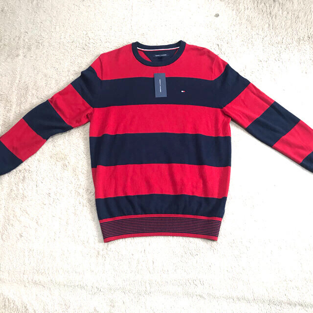 TOMMY HILFIGER(トミーヒルフィガー)のTommy Hilfigerのメンズニット　新品未使用　トミーヒルフィガー メンズのトップス(ニット/セーター)の商品写真