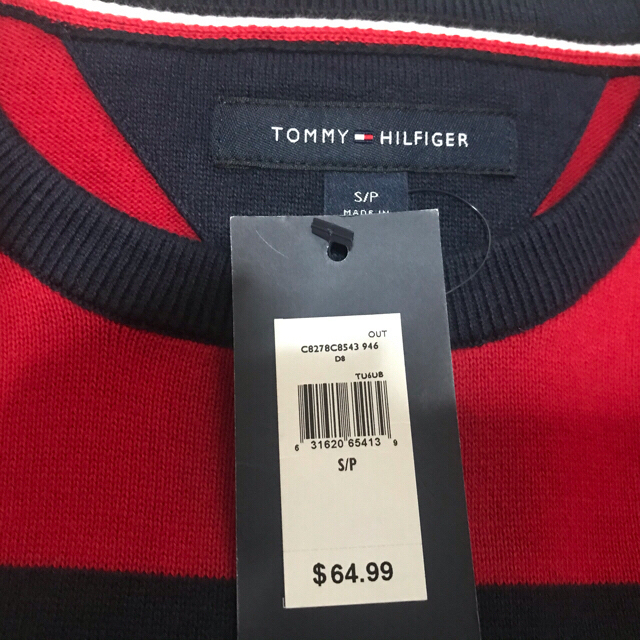 TOMMY HILFIGER(トミーヒルフィガー)のTommy Hilfigerのメンズニット　新品未使用　トミーヒルフィガー メンズのトップス(ニット/セーター)の商品写真