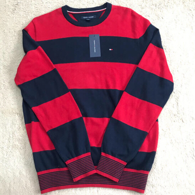 TOMMY HILFIGER(トミーヒルフィガー)のTommy Hilfigerのメンズニット　新品未使用　トミーヒルフィガー メンズのトップス(ニット/セーター)の商品写真