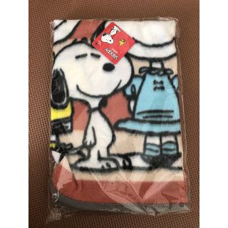 スヌーピー(SNOOPY)のスヌーピー　フリースひざ掛け(おくるみ/ブランケット)