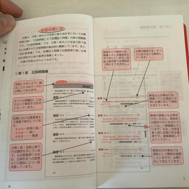 TAC出版(タックシュッパン)の古本　会計学理論マスタ－日商簿記１級全経上級対策 〇×式穴うめ式 第７版 エンタメ/ホビーの本(資格/検定)の商品写真