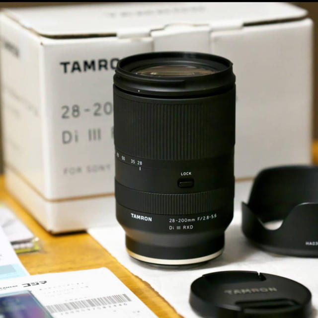 TAMRON(タムロン)のTAMRON タムロン 28-200mm F/2.8-5.6 Di RXD スマホ/家電/カメラのカメラ(レンズ(ズーム))の商品写真