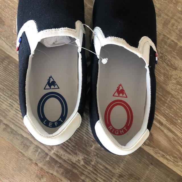 le coq sportif(ルコックスポルティフ)の【新品】ルコックスポルティフスリッポン　20㎝ キッズ/ベビー/マタニティのキッズ靴/シューズ(15cm~)(スニーカー)の商品写真