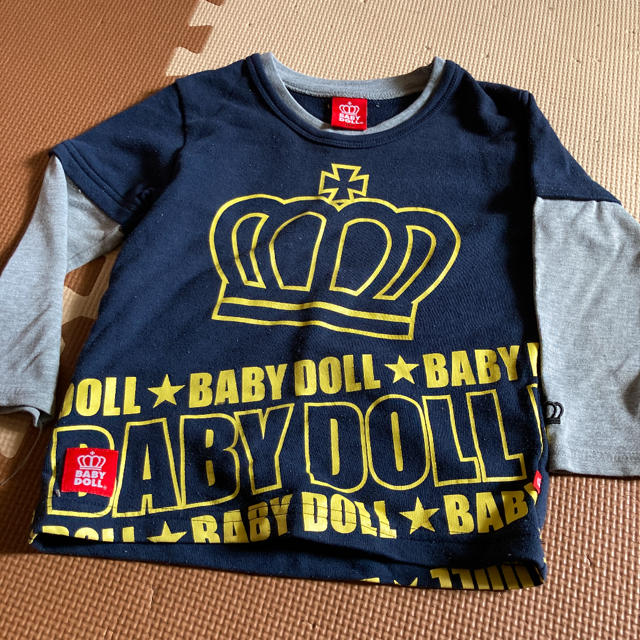 BABYDOLL(ベビードール)のベビードール　ロンＴ100 キッズ/ベビー/マタニティのキッズ服男の子用(90cm~)(Tシャツ/カットソー)の商品写真