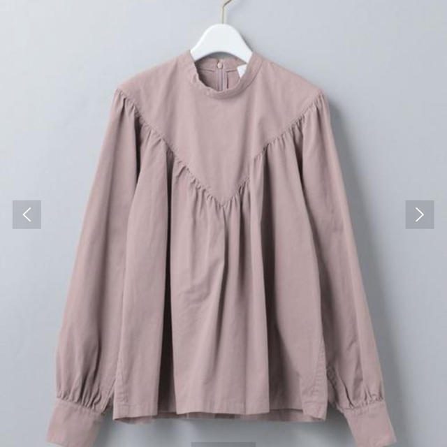 BEAUTY&YOUTH UNITED ARROWS(ビューティアンドユースユナイテッドアローズ)の６ROKU COTTON BAFU VOLUME BLOUSE レディースのトップス(シャツ/ブラウス(長袖/七分))の商品写真