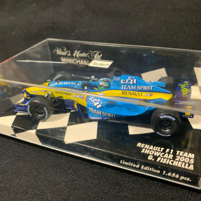 RENAULT(ルノー)のミニカー　1/43 MINICHAMPS Renault F1 エンタメ/ホビーのおもちゃ/ぬいぐるみ(ミニカー)の商品写真