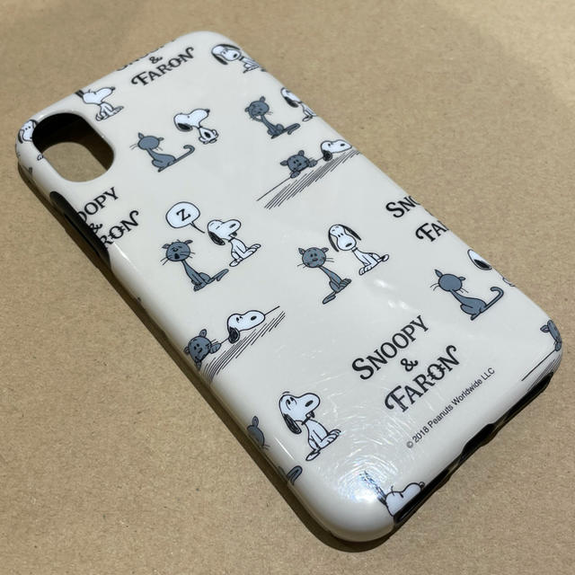 PEANUTS(ピーナッツ)のスヌーピー ファーロン iPhone X/XS ケース  スマホ/家電/カメラのスマホアクセサリー(iPhoneケース)の商品写真