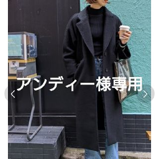 マウジー(moussy)のアンディー様専用moussy　SINGLE BREASTED LONG COAT(チェスターコート)