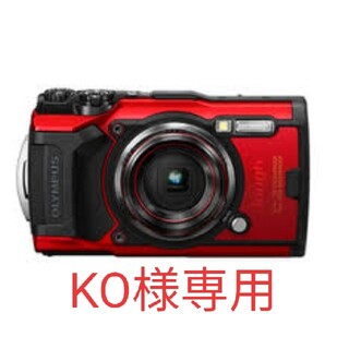 オリンパス(OLYMPUS)のTG-6 新品未使用 RED＆BK(コンパクトデジタルカメラ)