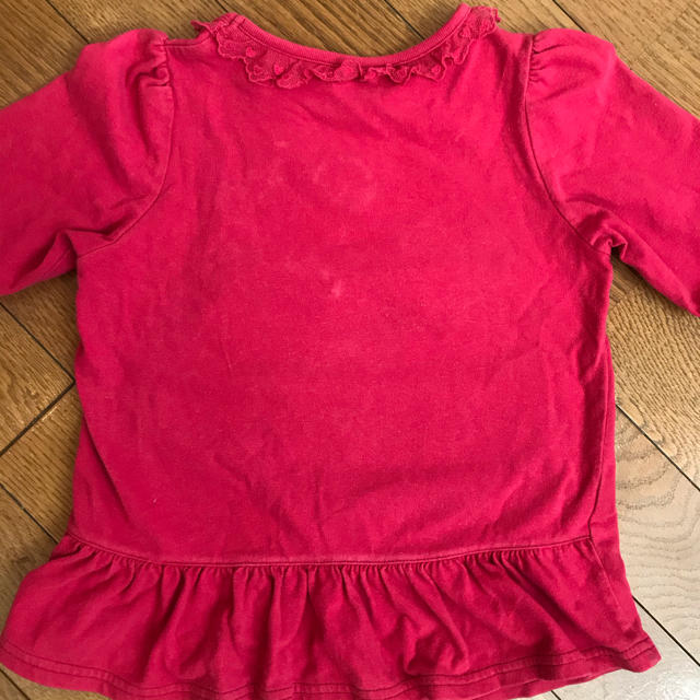 mezzo piano(メゾピアノ)のメゾピアノ　ロンT 120 キッズ/ベビー/マタニティのキッズ服女の子用(90cm~)(Tシャツ/カットソー)の商品写真