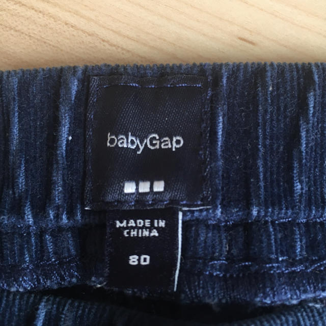 babyGAP(ベビーギャップ)のbaby Gap  ズボン　80  キッズ/ベビー/マタニティのベビー服(~85cm)(パンツ)の商品写真