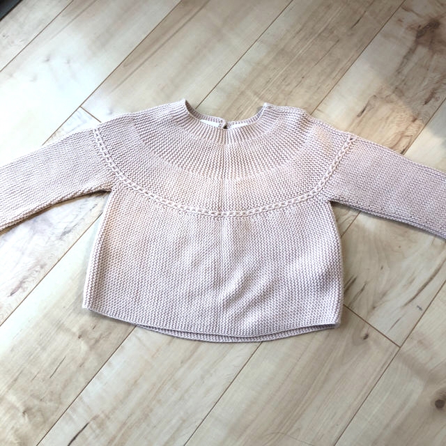 ZARA KIDS(ザラキッズ)のZARA baby コットンニット キッズ/ベビー/マタニティのキッズ服女の子用(90cm~)(ニット)の商品写真