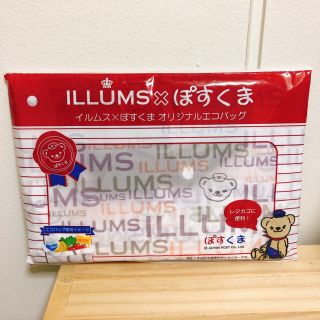 ILLUMS×ぽすくま オリジナルエコバッグ（新品）(エコバッグ)