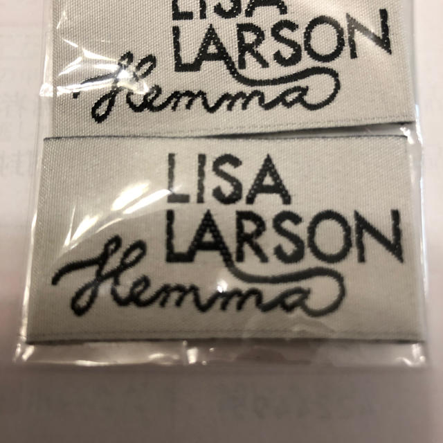 Lisa Larson(リサラーソン)のタグ　３枚セット　リサラーソン ハンドメイドのキッズ/ベビー(ネームタグ)の商品写真